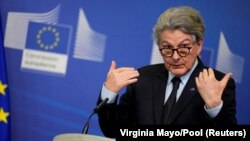 Thierry Breton, povjerenik EU za unutrašnje tržište, 8. februar 2022.