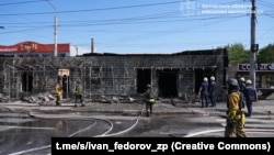 Наслідки російського удару по Запоріжжю, 18 серпня 2025 року