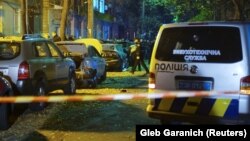 Наслідки вибуху біля будівлі телеканалу «Еспресо», 25 жовтня 2017