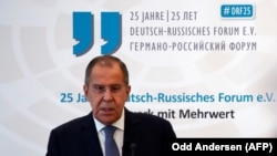GERMANY -- Russian Foreign Minister Sergei 