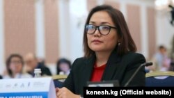 Аида Касымалиева.