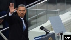 Barack Obama na dan svečane inauguracije u VWashingtonu