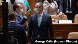 Флорин Кыцу. Румыниянын кызматтан кетип жаткан премьер-министри. 5-октябрь, 2021-жыл. 