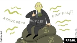 Політична карикатура Євгенії Олійник