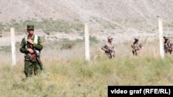 Кыргыз-өзбек чек арасы. Араван району. 