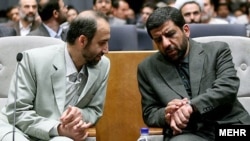 عزت‌الله ضرغامی و محمد سرافراز، دو مدیر سابق سازمان صدا و سیما