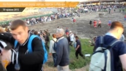 На Осокорках у Києві знову знесли паркан забудови