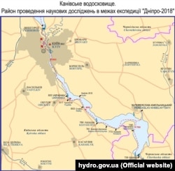 Район проведення досліджень