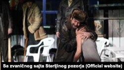 Iz predstave "Vučjak"