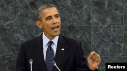 Барак Обама Башкы ассамблеяда. Нью-Йорк, 24-сентябрь, 2013-жыл. 