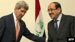 John Kerry i Nuri al-Maliki, susret u Bagdadu, 23. juni