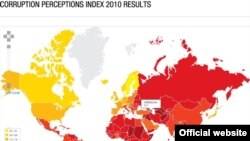 Коррупция остается серьезной проблемой в Грузии. В рейтинге организации «Transparency International» за 2010 год она потеряла два пункта, заняв 68-е место среди 178 стран