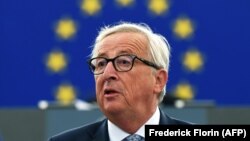 Președintele CE, Jean-Claude Juncker, la Strasbourg 