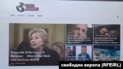 Фалшиви политически новини на северно-македонски сайт, който се представя за американски.