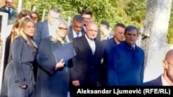 Ministri vanjskih poslova Hrvatske i Crne Gore, Gordan Grlić Radman i Ervin Ibrahimović, 4. oktobar