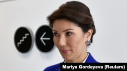 Казакстандын мурдагы президенти Нурсултан Назарбаевдин кичүү кызы Алия Назарбаева.