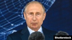 Президент Росії Володимир Путін. Москва, 25 серпня 2015 року