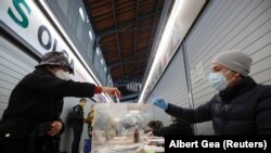 Glasanje u Barseloni, 14. februar 2021. 