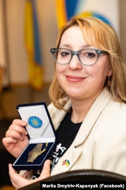 Марія Дмитрів-Капеняк, голова відділення Іллінойс Українського Конгресового Комітету Америки