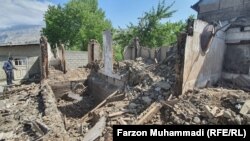 Таджикское село Ходжаи Аъло после конфликта на границе с Кыргызстаном