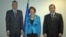 Hashim Thaci, Catherine Ashton i Ivica Dačić