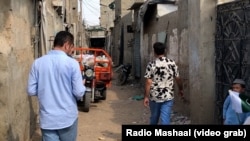 Улица в Карачи, на которой живут бежавшие из Афганистана казахи
