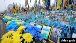 Народний меморіал на Майдані Незалежності у Києві