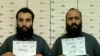 A combo photo shows Anas Haqqani (left), a senior leader of the Al Qaeda-linked Haqqani network, and another commander, Hafiz Rashid.