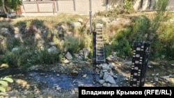 Річка Танасу в Білогірську. Вересень 2025 року