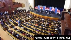 კონსტიტუციის პროექტის განხილვა თელავში 