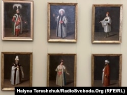 Картини невідомого художника з серії "Східний тип"