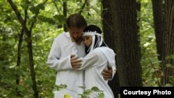 Зйомки для відео, яке вийде до вистави, Харків (фото надані координатором харківського експериментального театру «Арабески» Марією Зайченко)