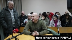 Микола Коханівський під час засідання суду, 11 січня 2018 року