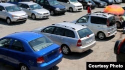 Авторынок в Бишкеке. 