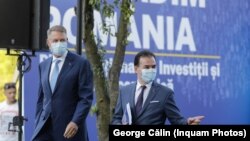 Președintele Klaus Iohannis și premierul Ludovic Orban