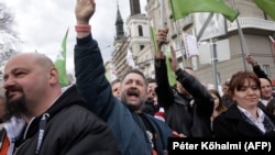 A Mi Hazánk Mozgalom tüntetése, 2019. március 15-én, Budapesten