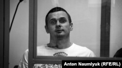 Олег Сенцов під час суду в Росії