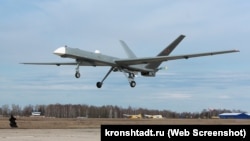 Російський ударно-розвідувальний безпілотник «Оріон». Скриншот з офіційного сайту виробника kronshtadt.ru