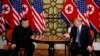 Ким Чен Ун и Доналд Тръмп по време на преговорите в Ханой.