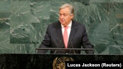 آنتونیو گوترش، دبیرکل سازمان ملل