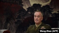 Kreu i Shtabit të Përgjithshëm të ushtrisë amerikane, gjenerali ,Joseph Dunford në Pekin