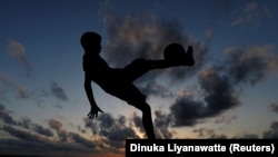 Футболист, архивное фото