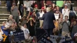 Трамп шайлоочулары менен жолугушту