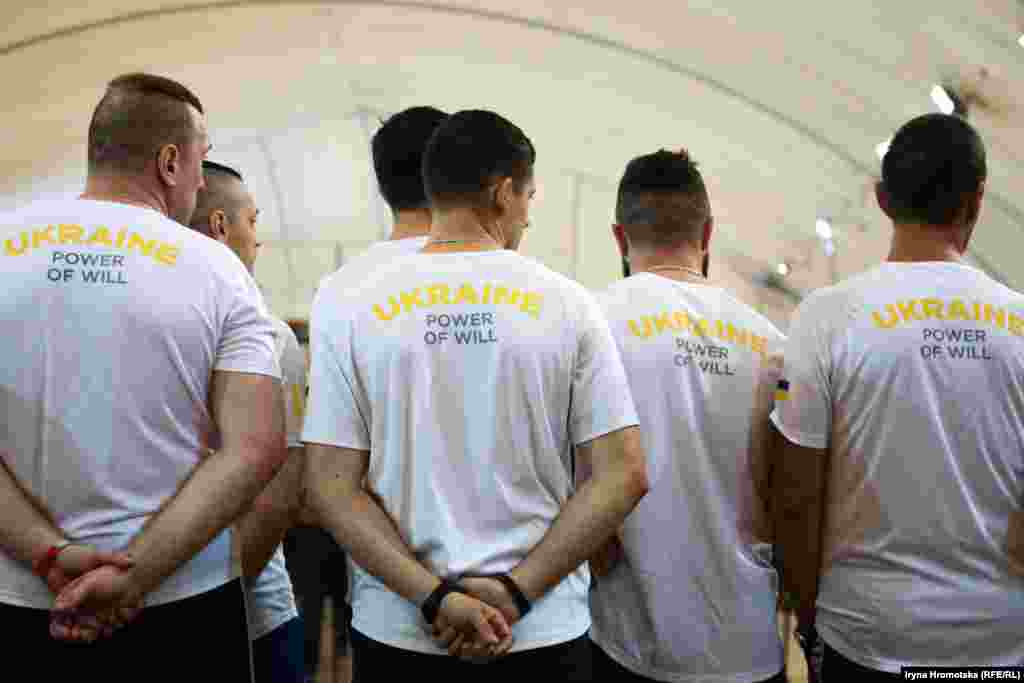 Учасник збірної України на &laquo;Іграх нескорених&raquo; у командних футболках