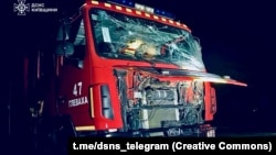 Рятувальники ДСНС атаковані російським дроном на Київщині, 16 вересня 2025 року