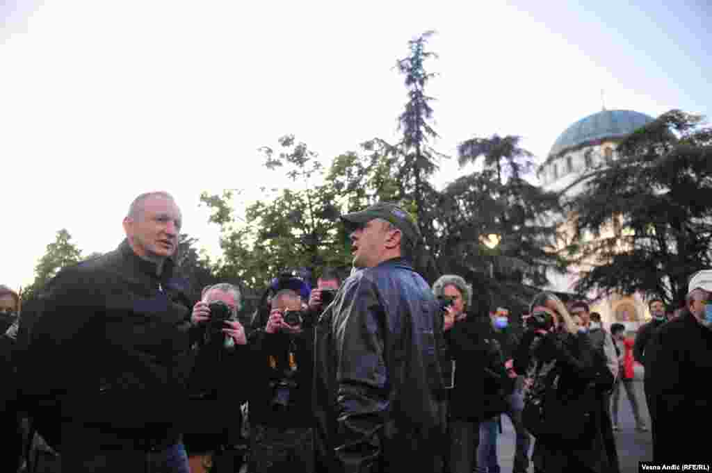 Dragan Đilas i Sergej Trifunović