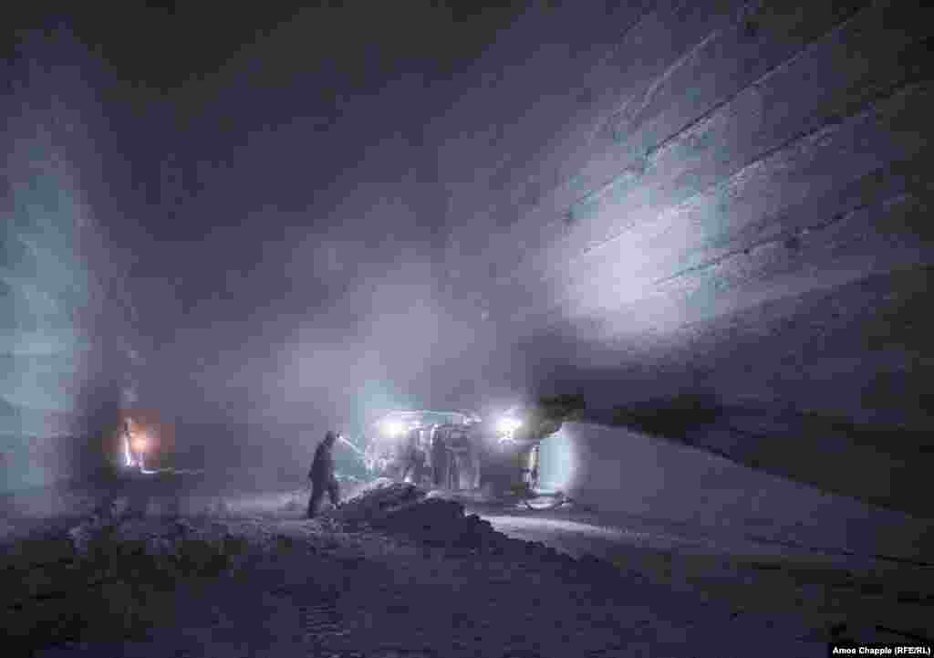 Mina are peste 2.800 de angajați și furnizează aproximativ 95 la sută din sarea ucrainenilor.