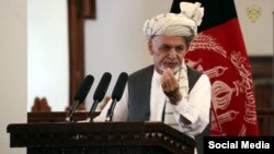 Presidenti i Afganistanit, Ashraf Ghani.