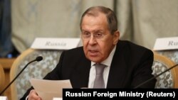 Ministri i Jashtëm i Rusisë, Sergei Lavrov. 