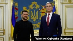 Владимир Зеленский и Скотт Бессент